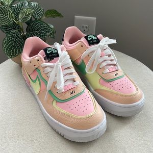 Nike Air Force 1 Shadow Arctic Punch Barely Volt